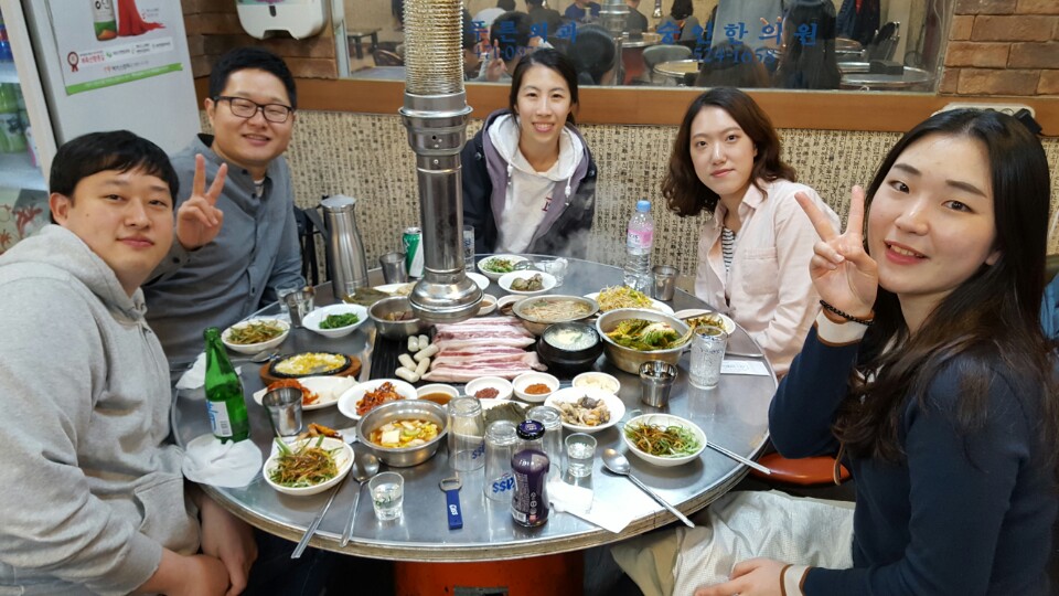 2017년 첫 회식 (First Lab Dinner of 2017)